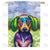 Fluorescent Dog Double Sided House Flag