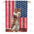 Cat Praying Double Sided House Flag