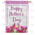 Watercolor Tulips For Mother Double Sided House Flag