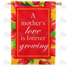 A Mother's Love Is Vibrant! Double Sided House Flag