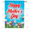 Mom's Special Day Double Sided House Flag