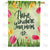 Home Is Where Mom Is - Tulips Double Sided House Flag