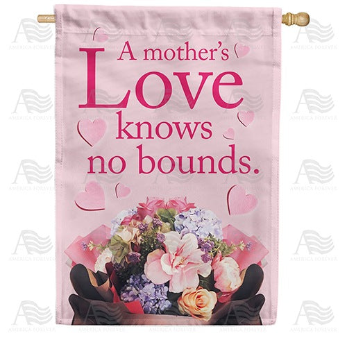 Mom Is Always There For You Double Sided House Flag