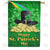 Leprechaun Hidden Stash Double Sided House Flag