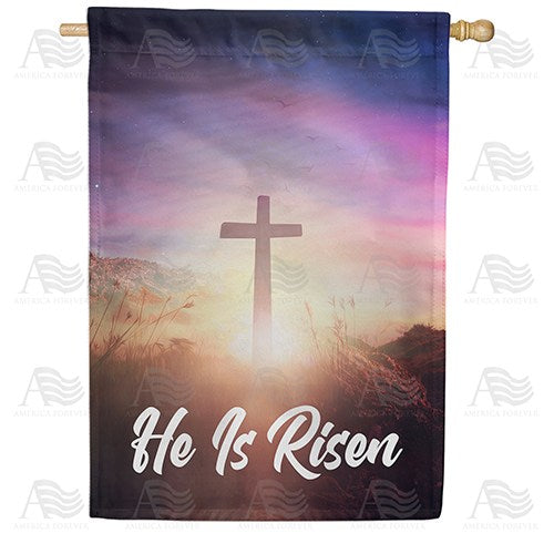 The Resurrection Double Sided House Flag