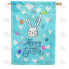 Hearts And Eggs Double Sided House Flag