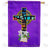 Stained Glass Easter Cross Double Sided House Flag