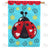Ladybug Love Double Sided House Flag
