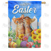A Purr-fect Easter Double Sided House Flag