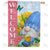 Gnome Easter Welcome Double Sided House Flag