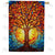 Autumn Tree Blaze Double Sided House Flag