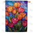 Glorious Tulips Double Sided House Flag