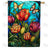 Iridescent Tulips Double Sided House Flag