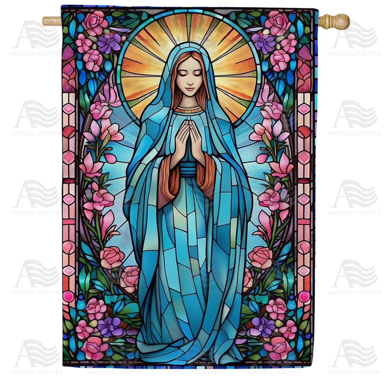 Heavenly Prayer Double Sided House Flag