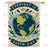 Embrace Our Planet Earth Double Sided House Flag