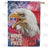 Home of the Free Patriotic Double Sided House Flag