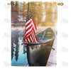 Leisure Lake Double Sided House Flag