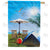 Day At The Beach Double Sided House Flag