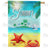 Summer Beach Critters Double Sided House Flag