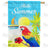 Hello Summer Macaw Double Sided House Flag