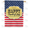 Stars And Stripes Double Sided House Flag