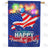 America's Birthday Double Sided House Flag