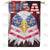 All American Eagle Double Sided House Flag