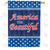 America The Beautiful Star Double Sided House Flag