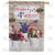 America Forever Happy 4th Of July Double Sided House Flag