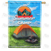 Summer Camping Double Sided House Flag