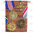 Patriotic Medals Double Sided House Flag