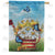 Daisy Watering Can Welcome Double Sided House Flag