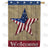 America Forever Patriotic Star Welcome Double Sided House Flag
