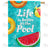 Pool Life Double Sided House Flag