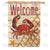 Summer Seafood Welcome Double Sided House Flag