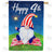 Sparkling Gnome Double Sided House Flag