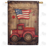 Primitive Pickup Welcome Double Sided House Flag