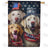 All American Dogs Double Sided House Flag