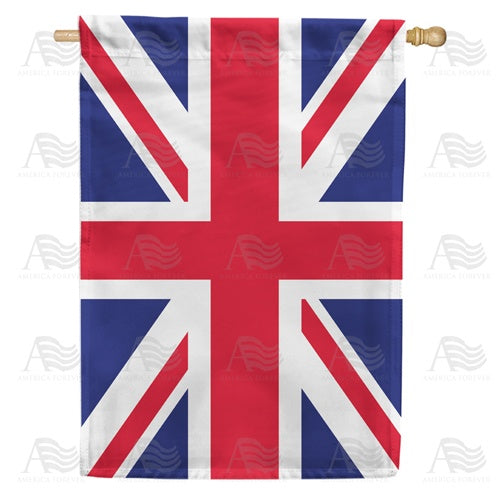 Union Jack Double Sided House Flag