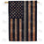 Thin Gray Line Double Sided House Flag