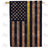 Thin Yellow Line Double Sided House Flag