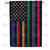 No One Fights Alone Double Sided House Flag