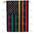 Gay Pride Thin Rainbow Line Double Sided House Flag