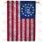 Rustic 2nd Amendment USA Double Sided House Flag