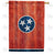 Tennessee State Wood-Style Double Sided House Flag