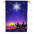 Following The Star Double Sided House Flag