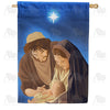 Sleep In Heavenly Peace Double Sided House Flag