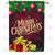 Merry Christmas Foil Wrapped Gifts Double Sided House Flag