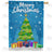 Merry Christmas-Tree & Gifts Double Sided House Flag