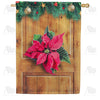 Holiday Welcome Double Sided House Flag